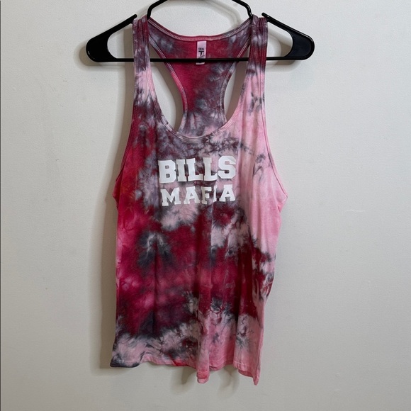Ideal Tops - Buffalo bills mafia tie-dye tank